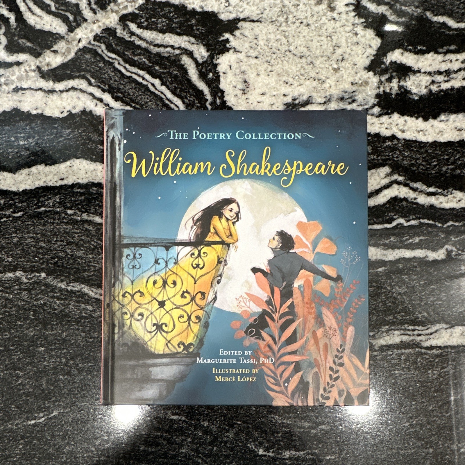 The Poetry Collection Hardcover Illustrated Lot: Frost, Shakespeare, Whitman