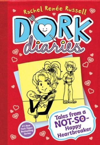 Dork Diaries 6: Tales from a Not-So-Happy Heartbreaker – Hardcover – GOOD