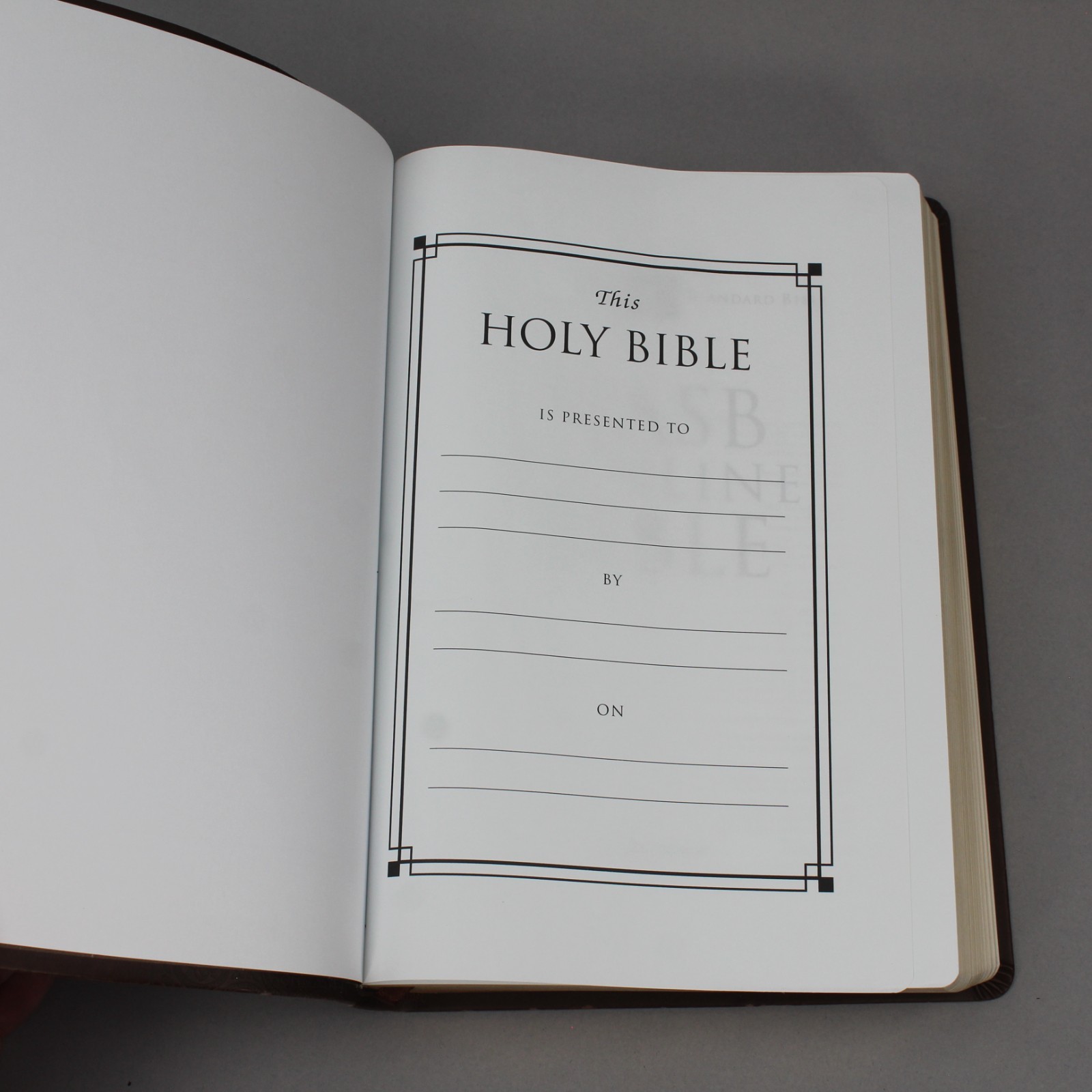 New American Standard Note-Taker’s Bible Leathersoft Vegan Leather Red Letter