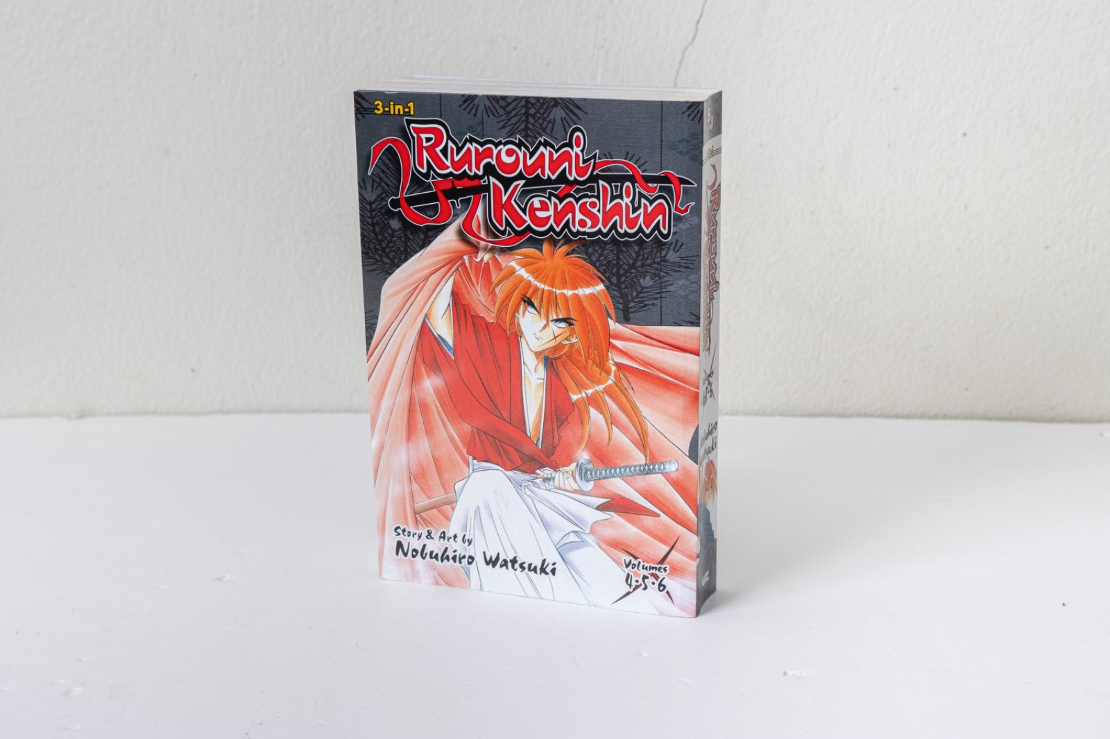 Rurouni Kenshin 3 in 1 Volumes 4 5 & 6 | Manga Book English Shonen Jump