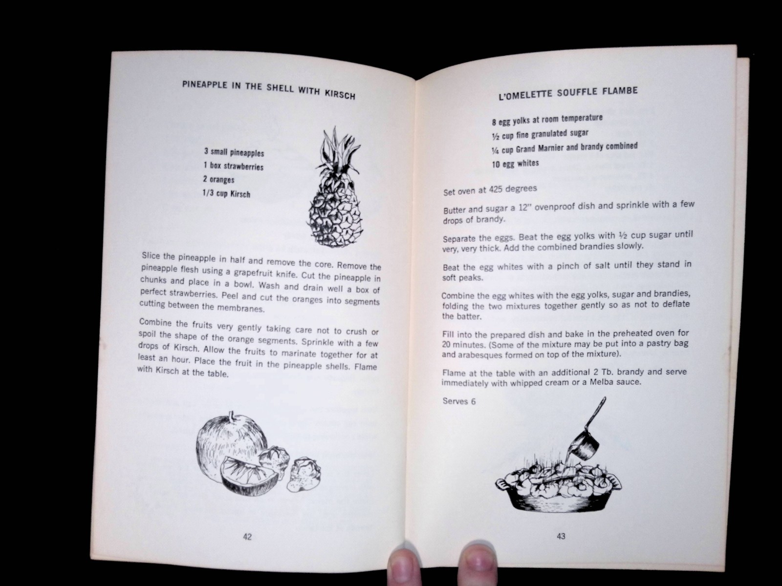 Crepes & Flaming Desserts Irena Chalmers Potpourri Press Recipe Booklet