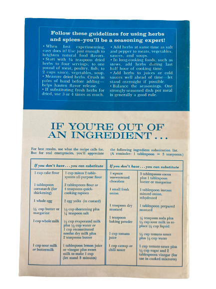 1969 Shortcut Cooking Paperback Meredith Corporation