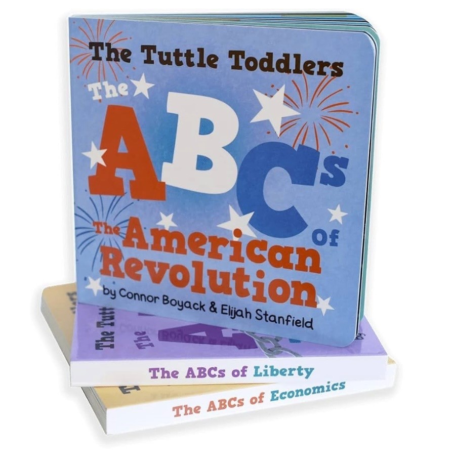 The Tuttle Toddlers: The ABC’s of…, Lot of 3 by Connor Boyack, Board Books VGC