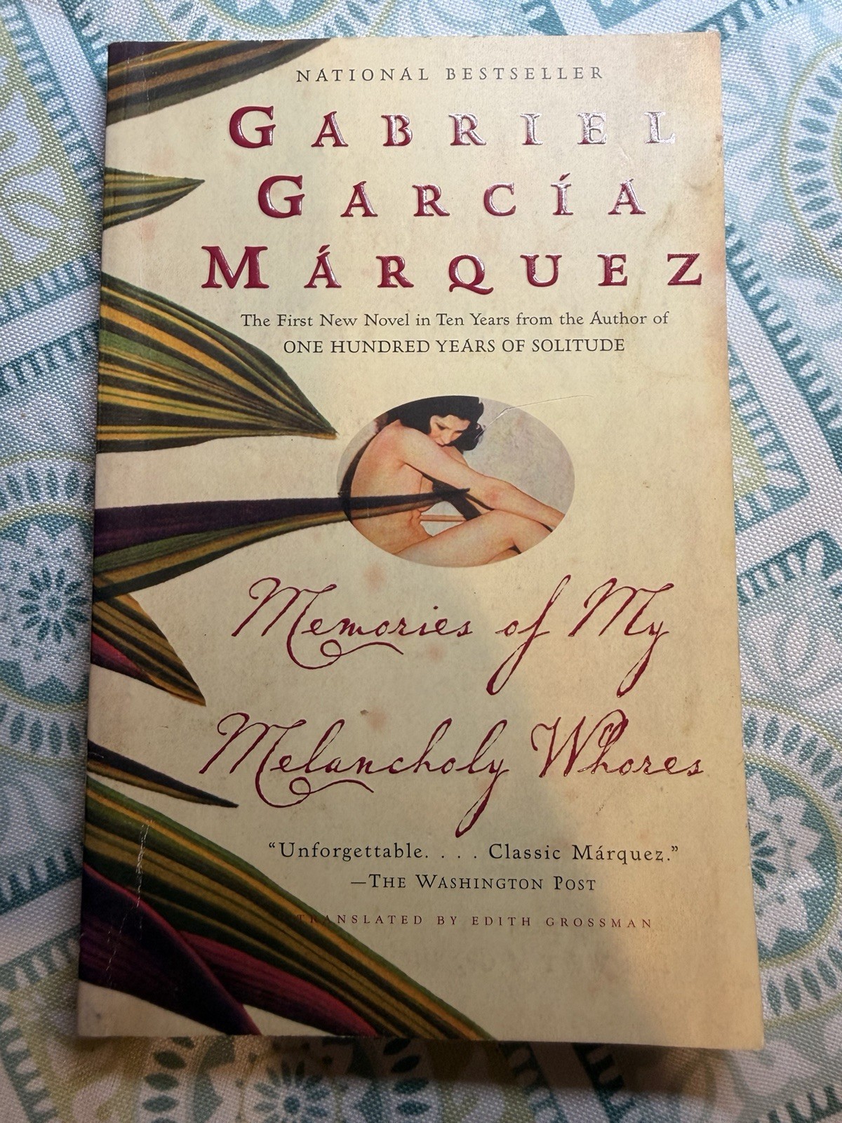 Memories Of My Melancholy Whores Gabriel García Márquez Paperback Novel