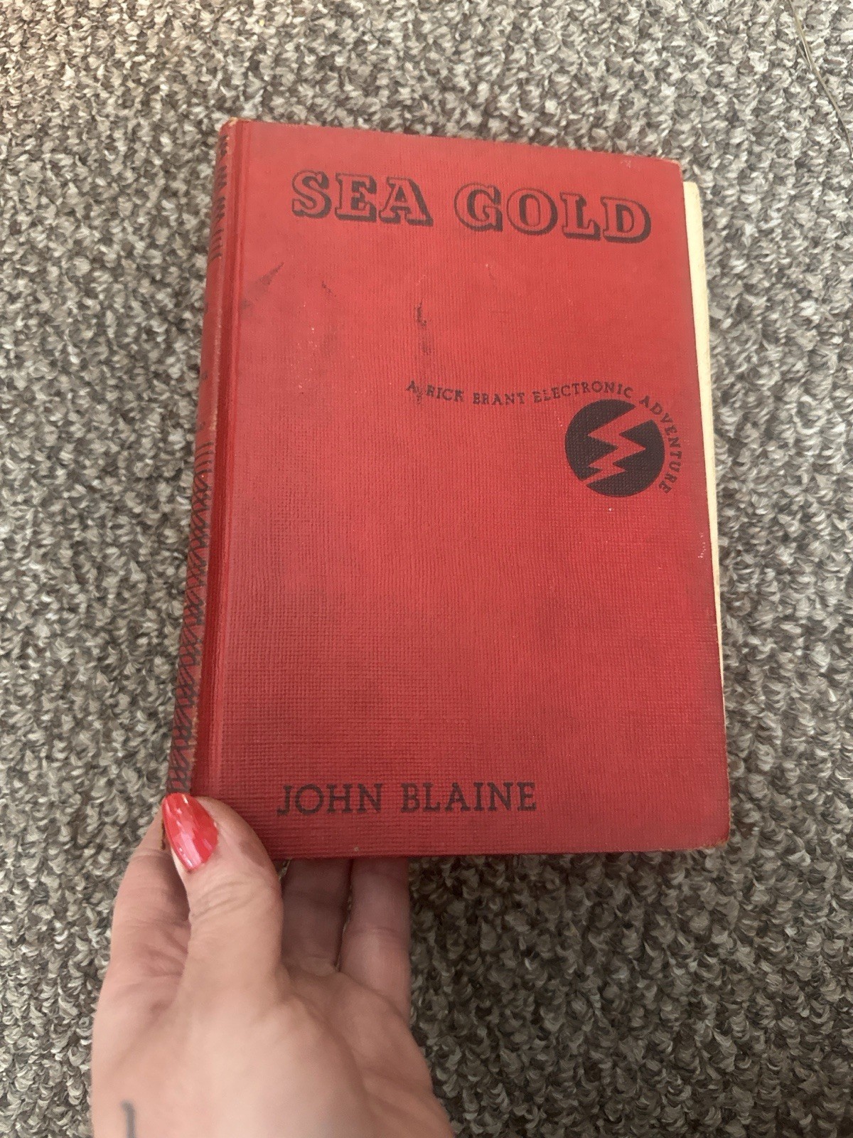 John Blaine Rick Brant set of 3 Sea Gold Hardcover Illustrated 1947 Grosset