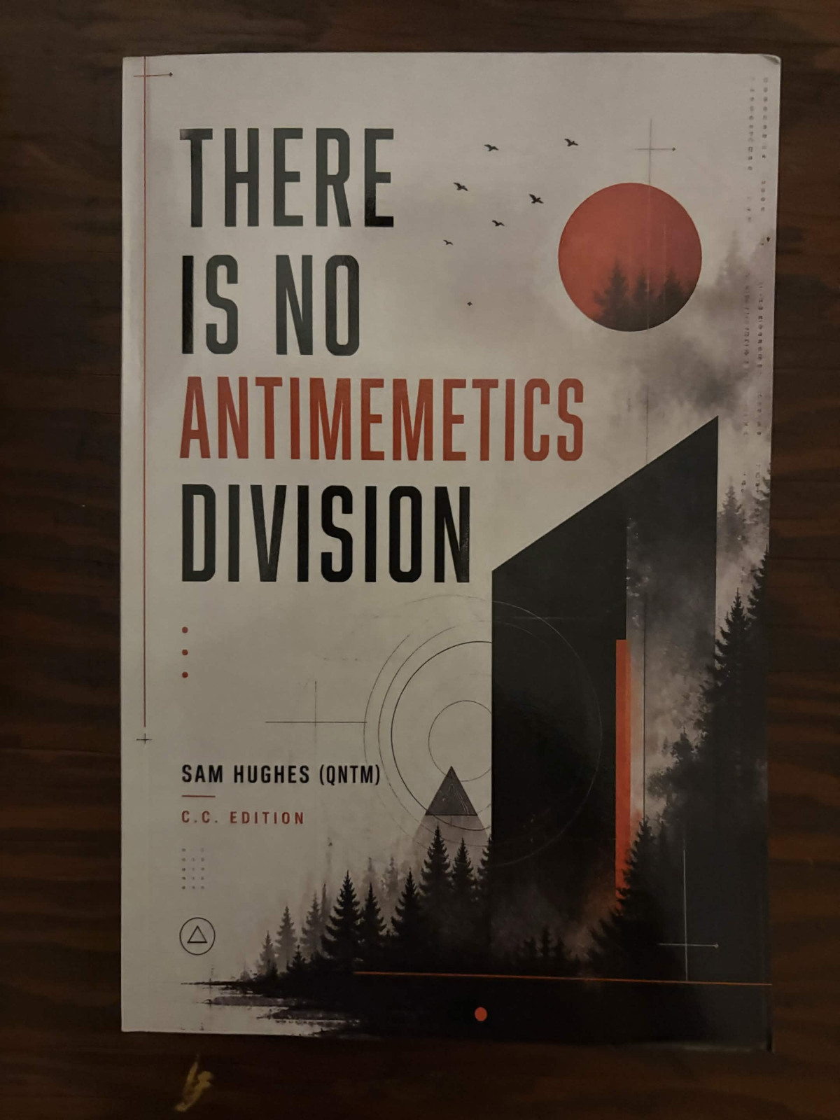There Is No Antimemetics Division QNTM Paperback Out of Print Good Condition