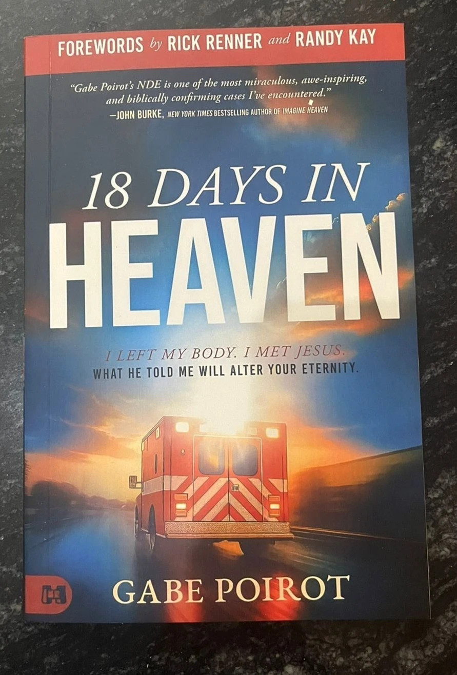 18 Days in Heaven I Left My Body I Met Jesus, Papeback English USA STOCK