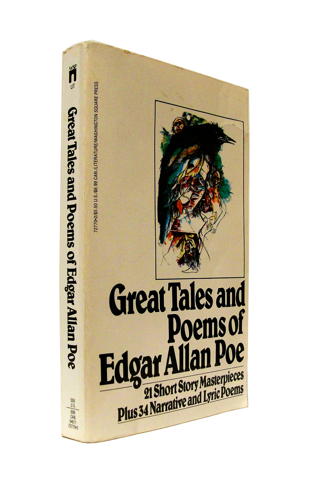 GREAT TALES AND POEMS OF EDGAR ALLAN POE (Washington Square Press, paperback)