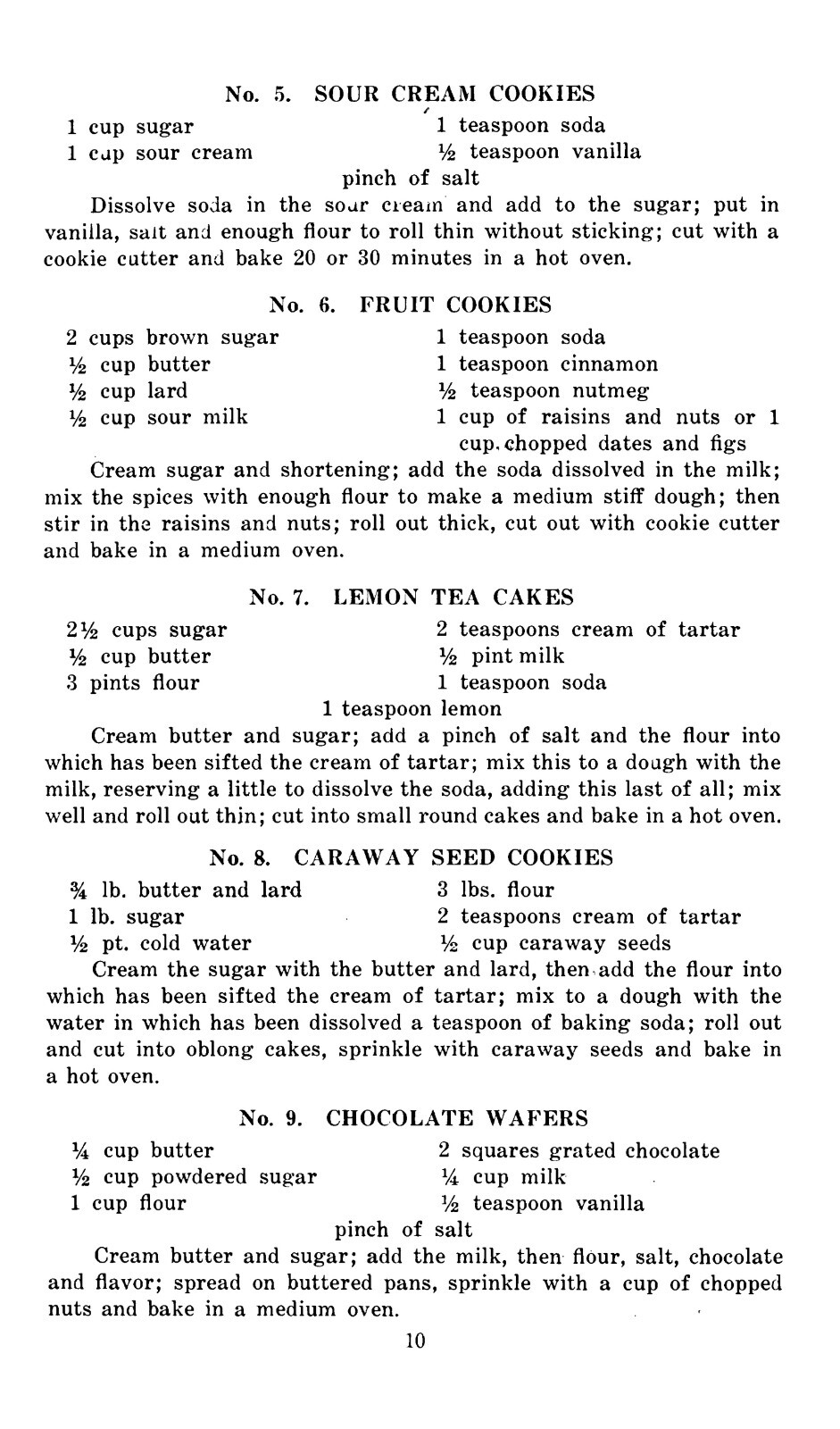 1917 Eggless recipe’s for cakes cookies muffins Vintage Cook Book 26 Pages
