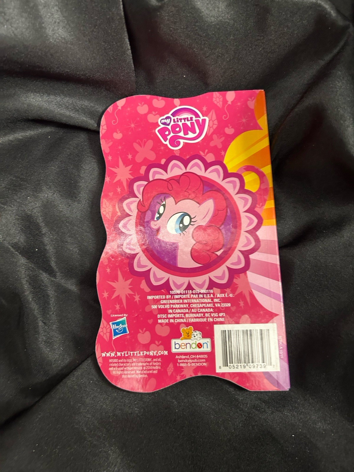 Bendon My Little Pony Paperback Book Lot, Pinkie Pie & Friends, Illustrated 4-8