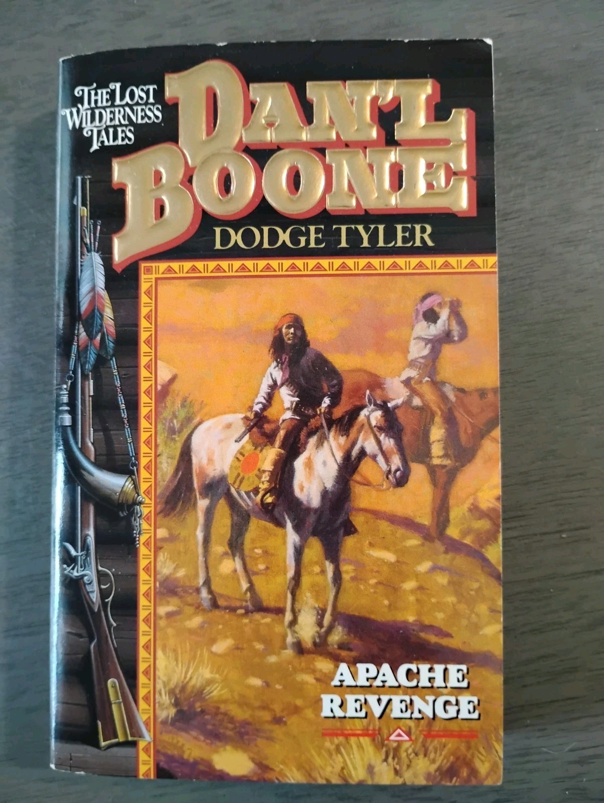 Dan’l Boone The Lost Wilderness Tales #2-5 Lot Dodge Tyler Leisure Westerns