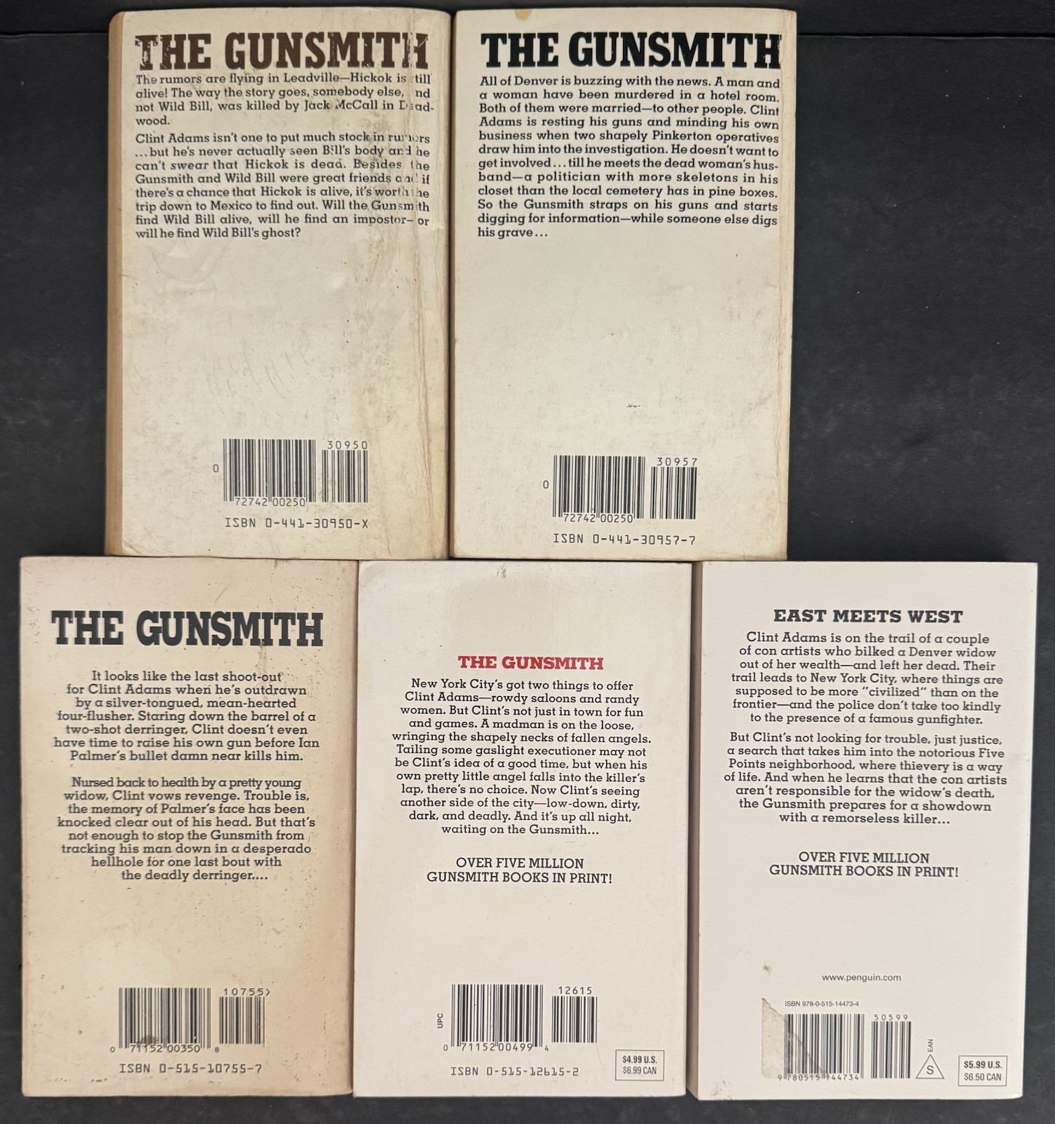 5 The Gunsmith Series- J. R. Roberts