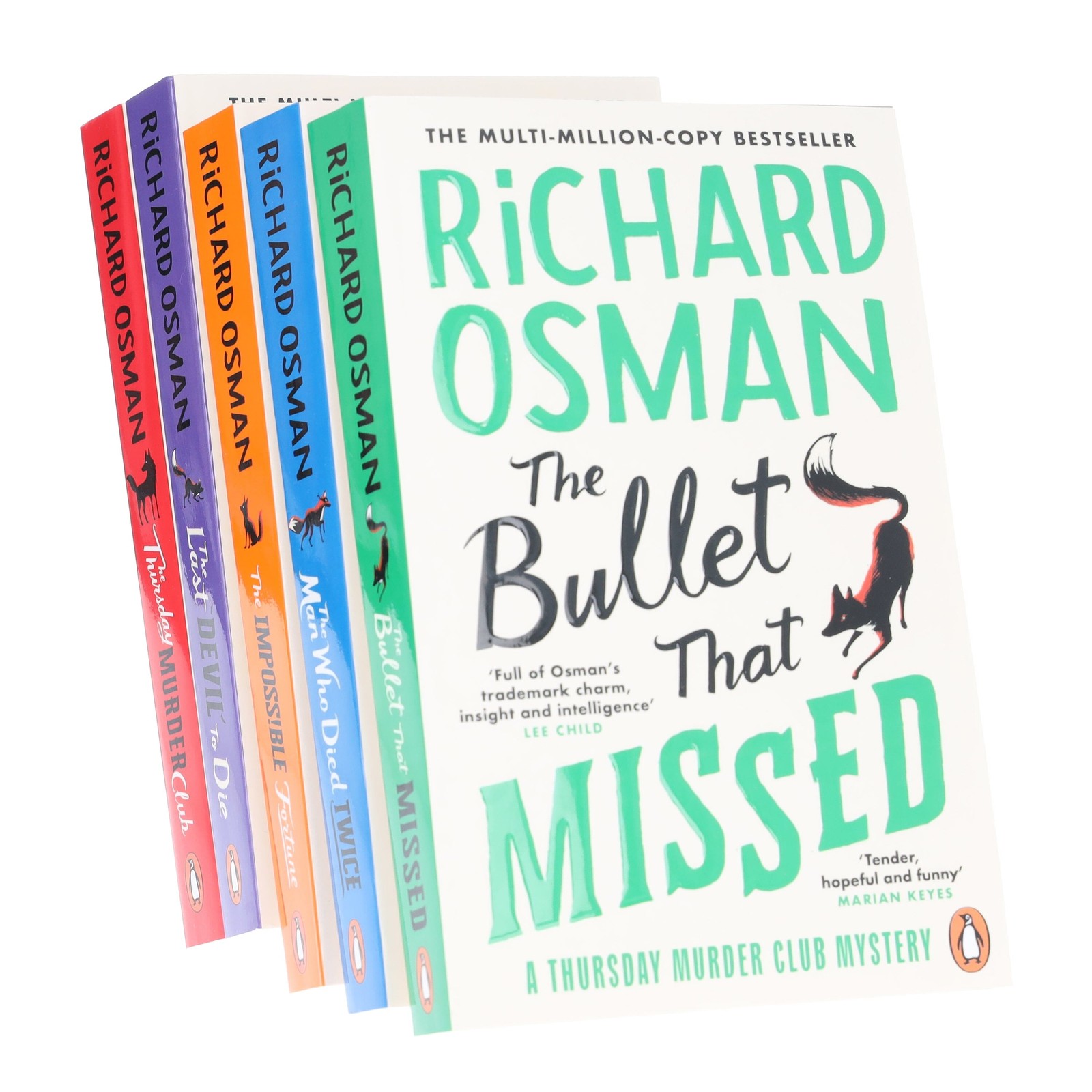 Thursday Murder Club Mysteries by Richard Osman 5 Books Set – Fic – PB