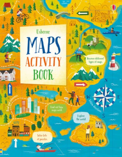 Maps Activity Book – Paperback By Various – GOOD