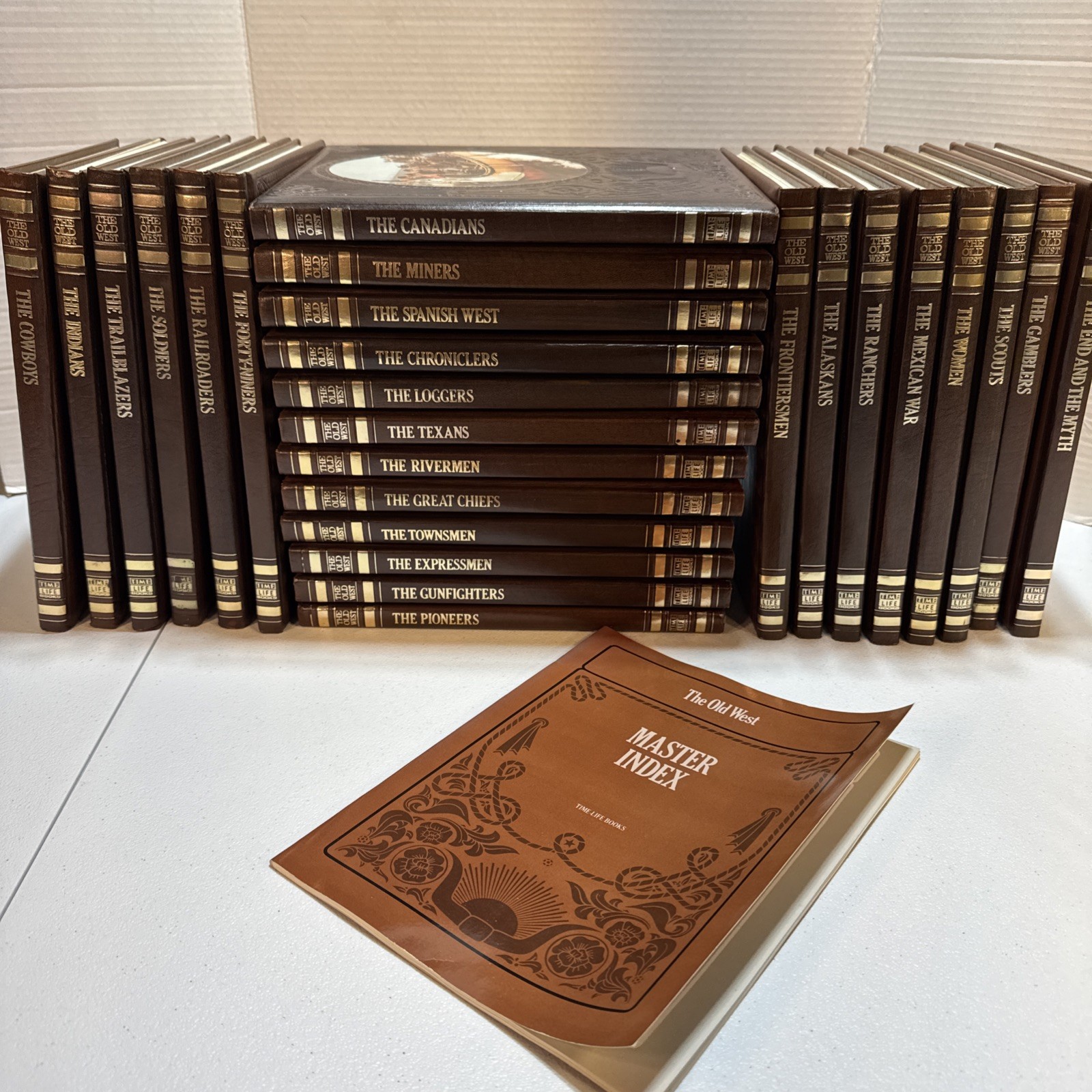 Time Life Books THE OLD WEST Complete Set 26 Volumes Plus Master Index Vintage