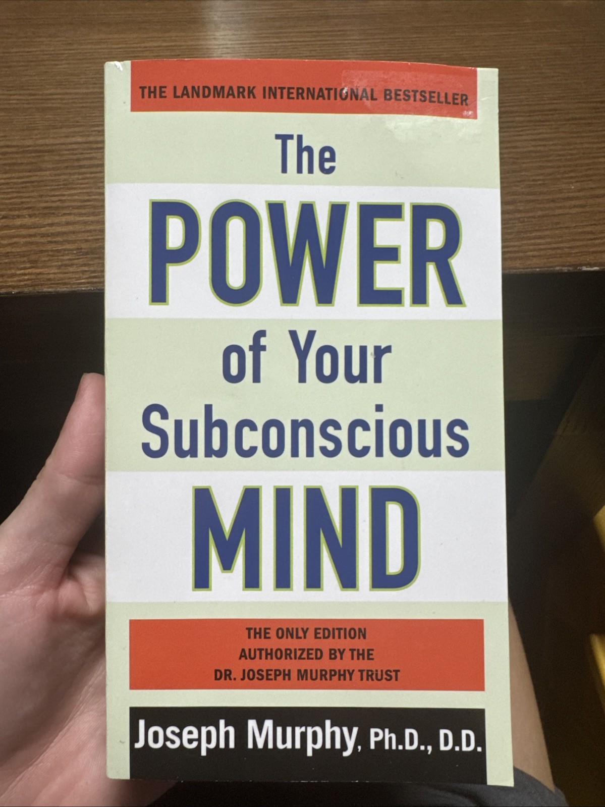 Power of Your Subconscious Mind by Joseph. Murphy (2011, Uk- a Format Paperback)