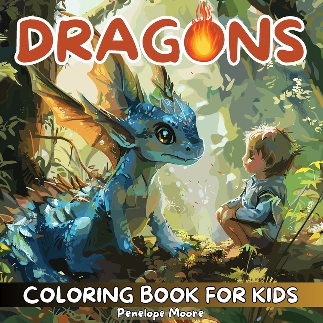 Dragons Coloring Book For Kids