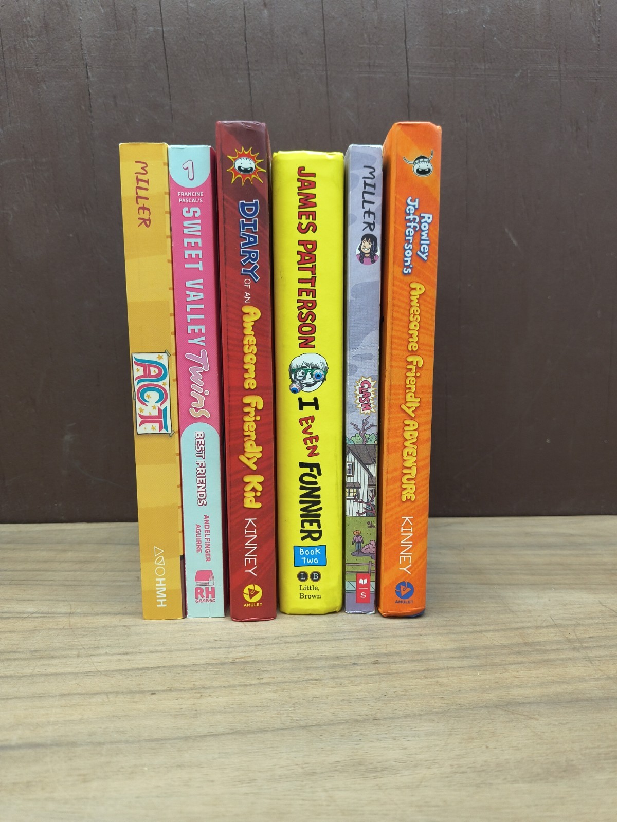 Lot of 6 Children’s Books Random titles & authors.