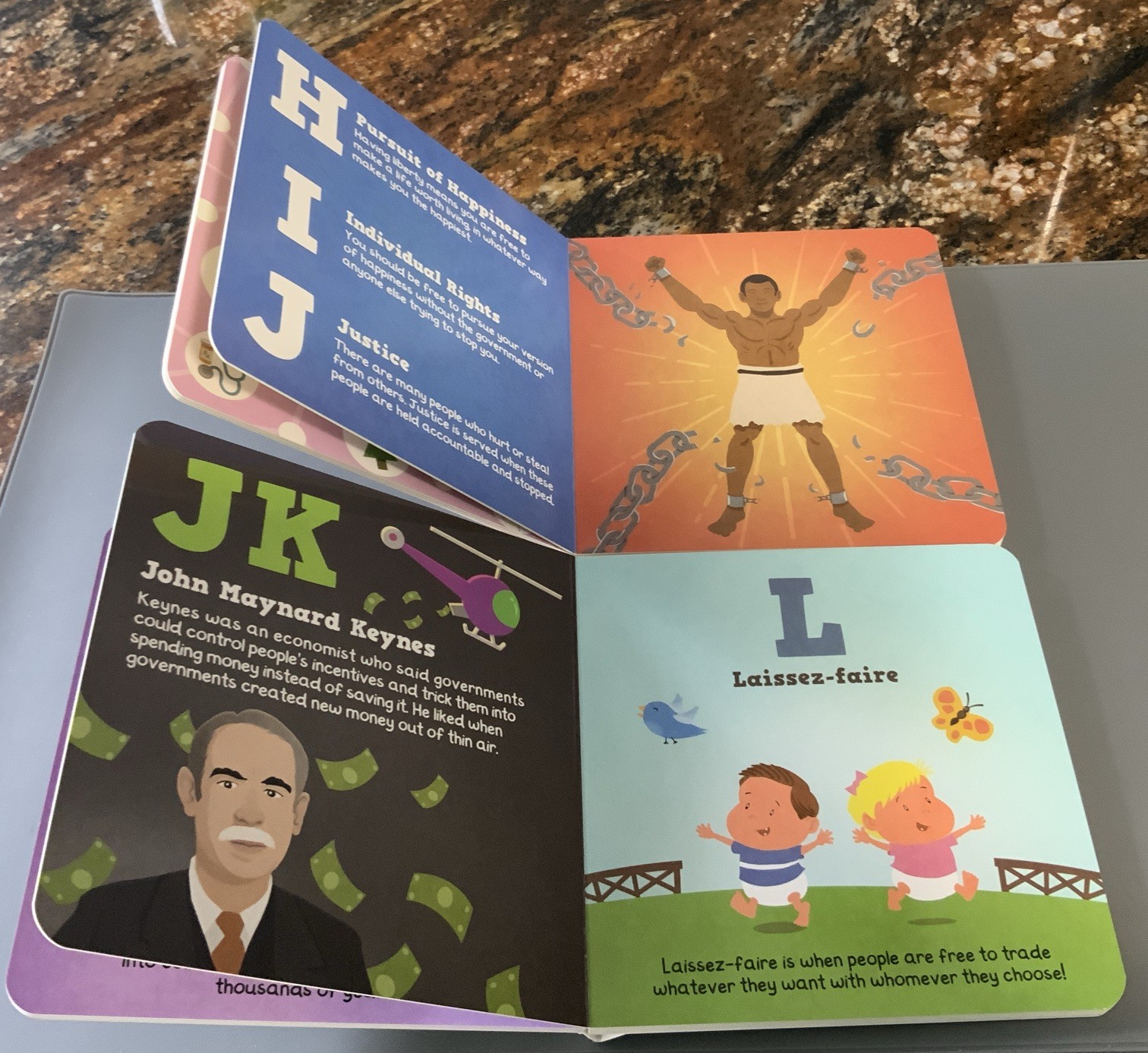 The Tuttle Toddlers ABCs Set -2 Board Books By Connor Boyack Excellent Condition