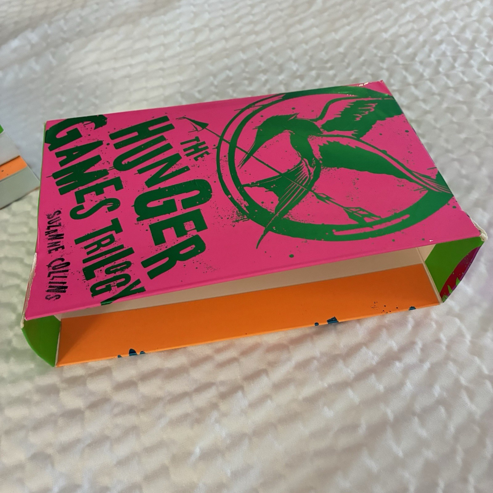 Rare Hunger Games Trilogy: Propaganda Edition 3 Book Box Set Very Good Condition