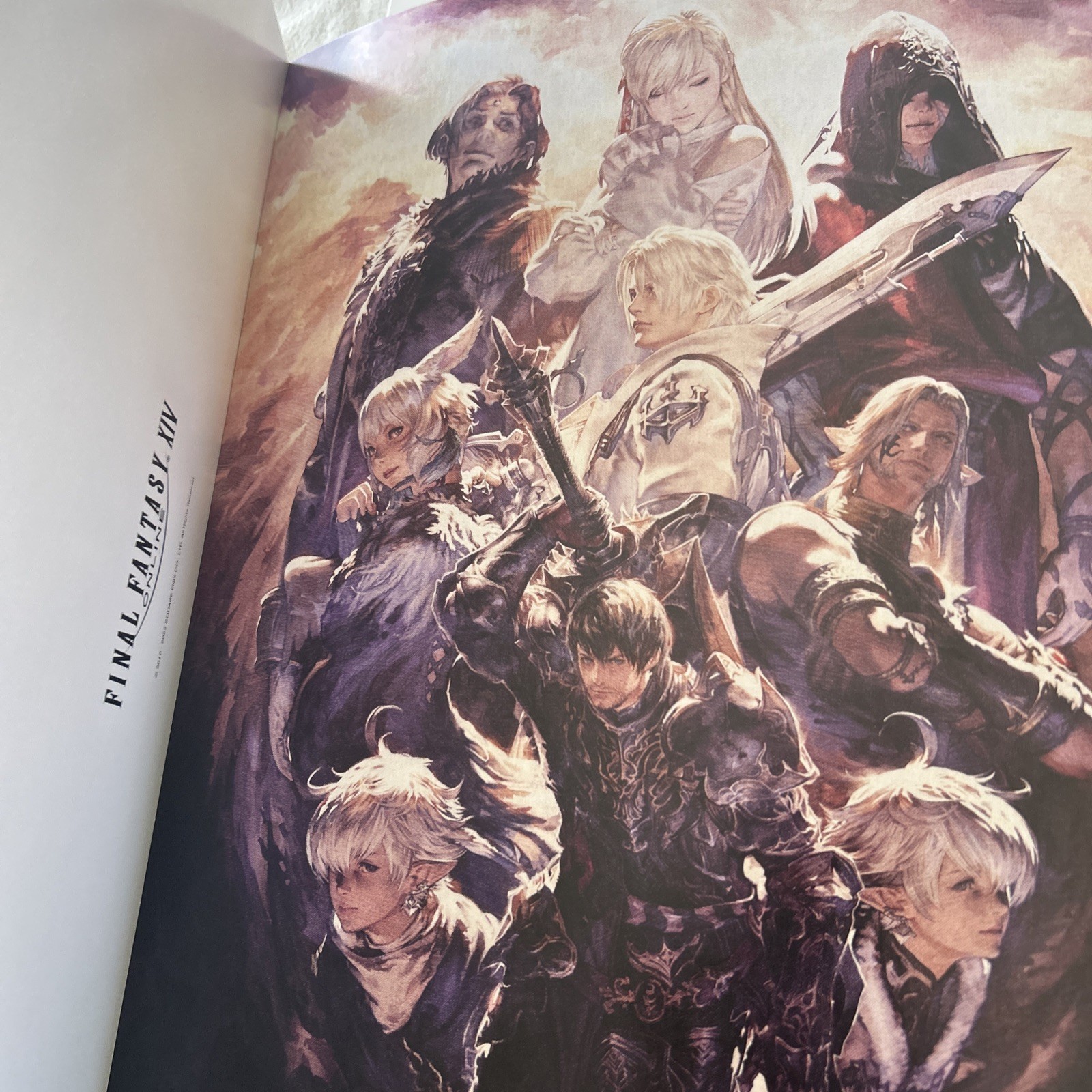 Final Fantasy VII, XIV Poster Collection 2 Books Br2