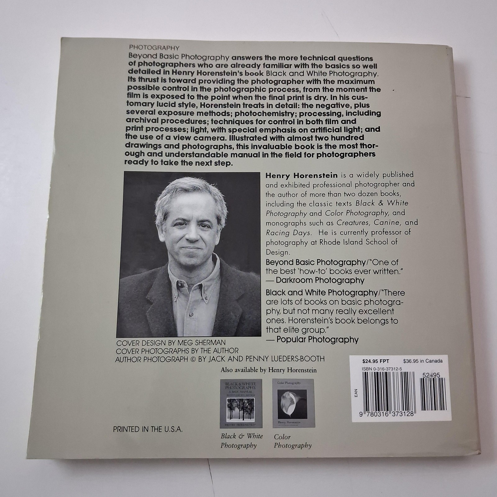Beyond Basic Photography Horenstein & Creative Photography Gernsheim Lot 2 PB