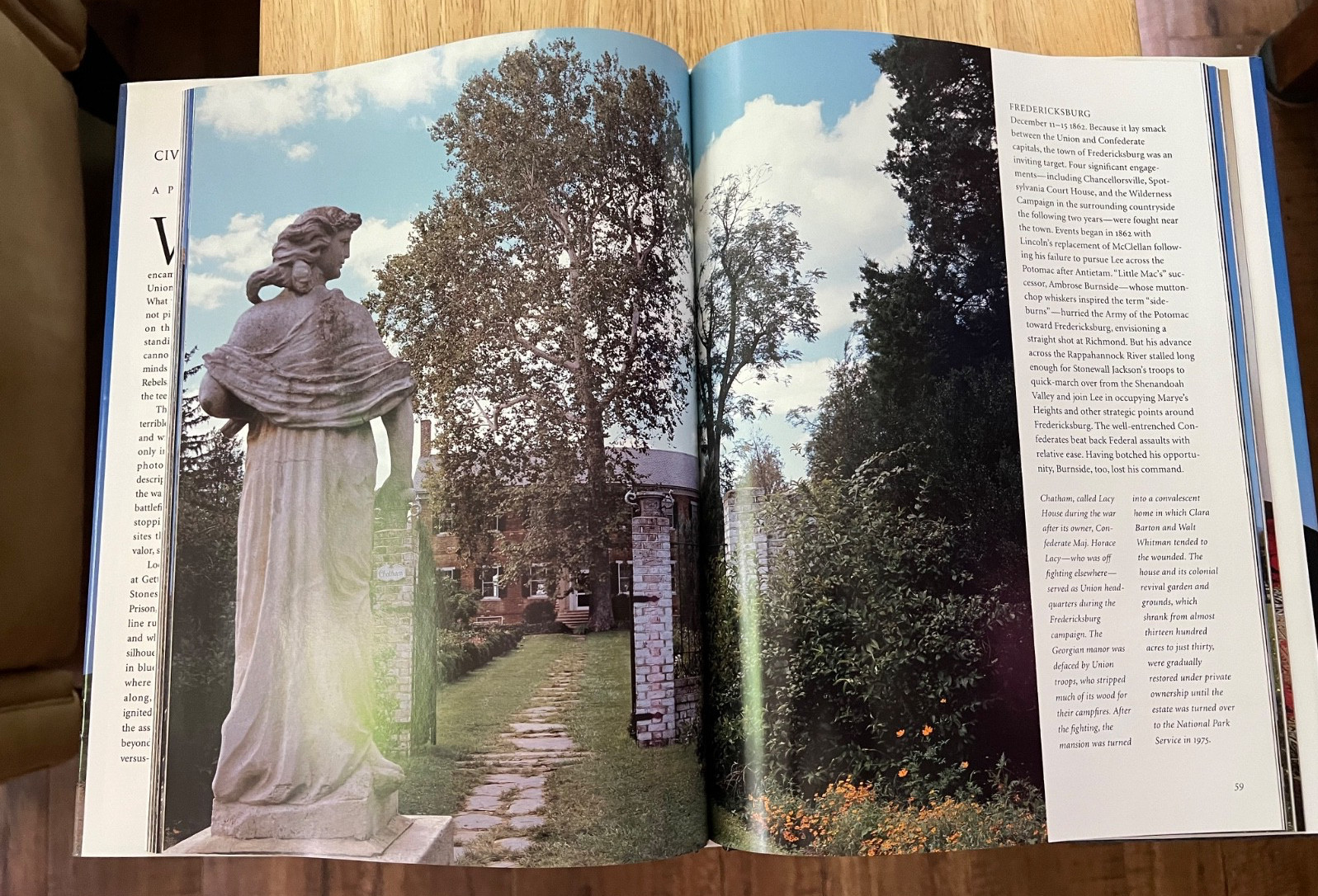 Civil War Battlefields and Landmarks: A Photographic Tour. Full color photos