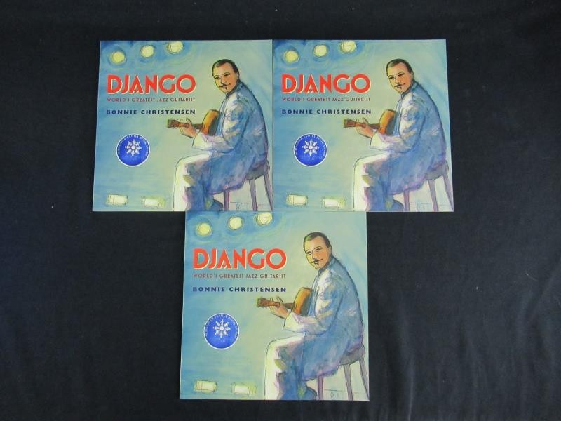 Lot of 3 “Django” by Bonnie Christensen, Roaring Brook Press, 2011