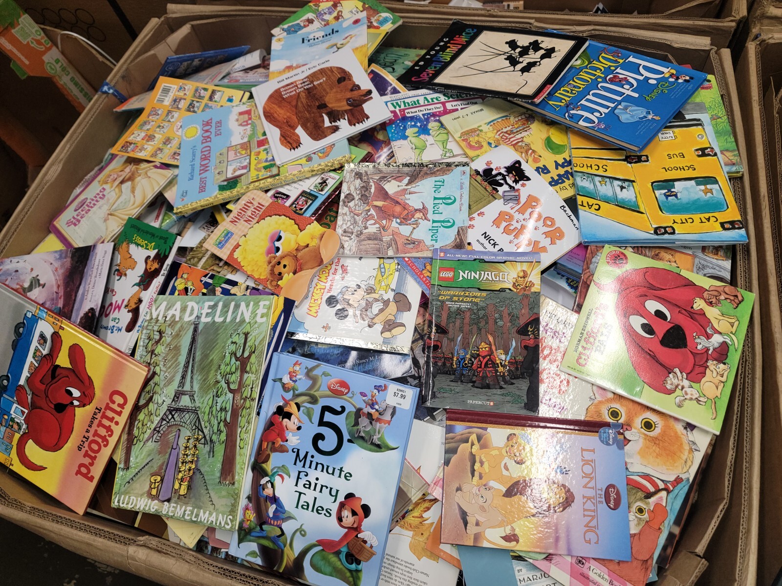 50+ Kids Picture Books Lot – Bedtime & Storytime Collection for Early Readers
