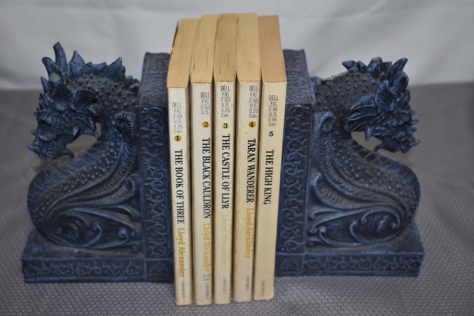 Chronicles of Prydain series/set Lloyd Alexander (1st Edition MMPB/Varied Print)