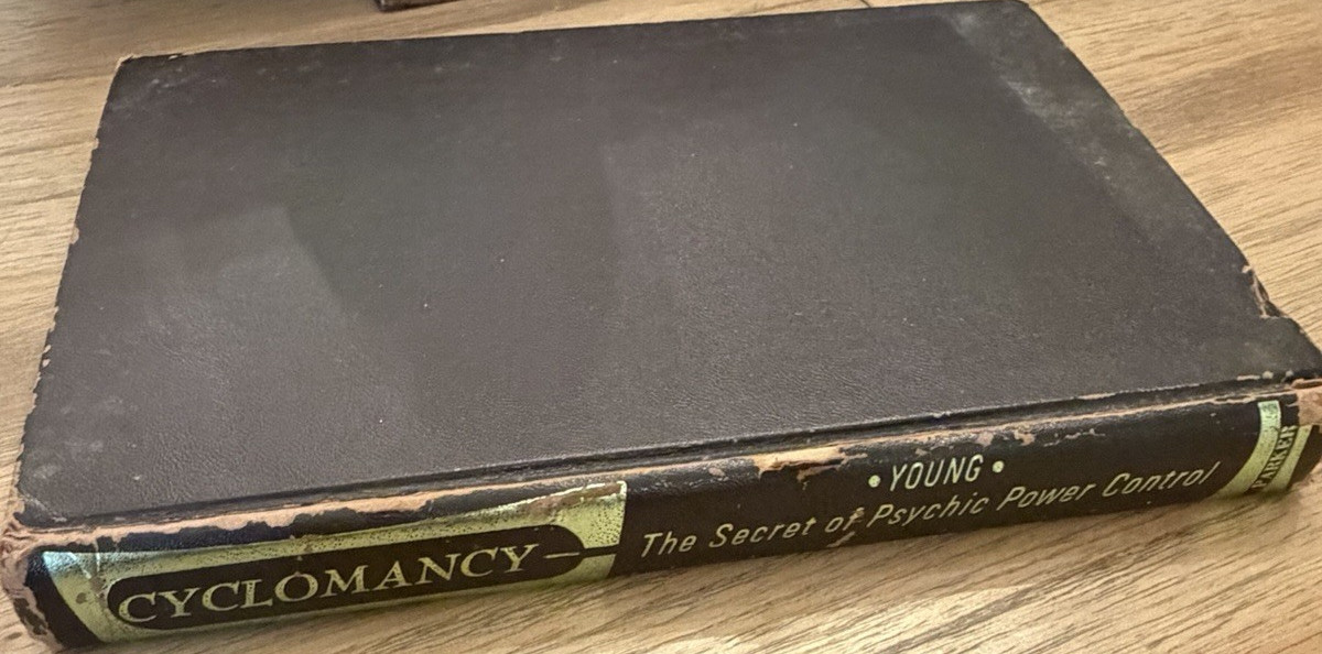 Cyclomancy Secret of Psychic Power Control Frank Rudolph Young HC 1966 4th