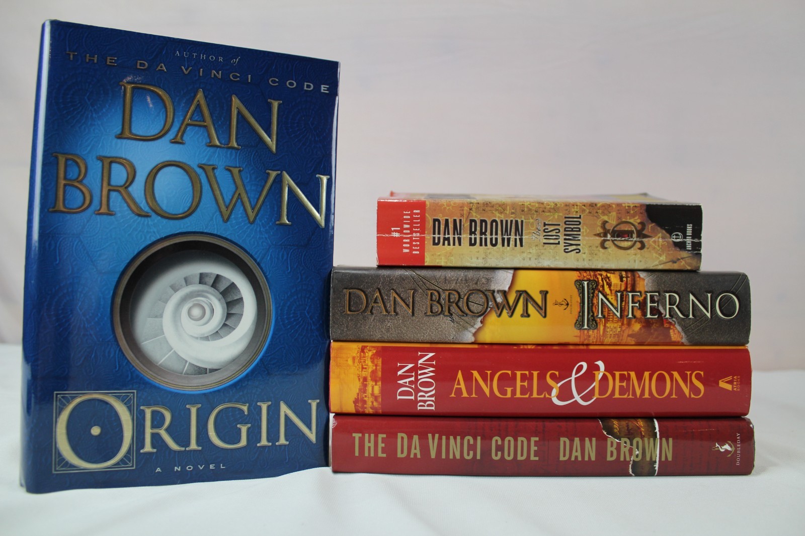 Complete Robert Langdon Series by Dan Brown 5 Books HC/PB Free Shipping