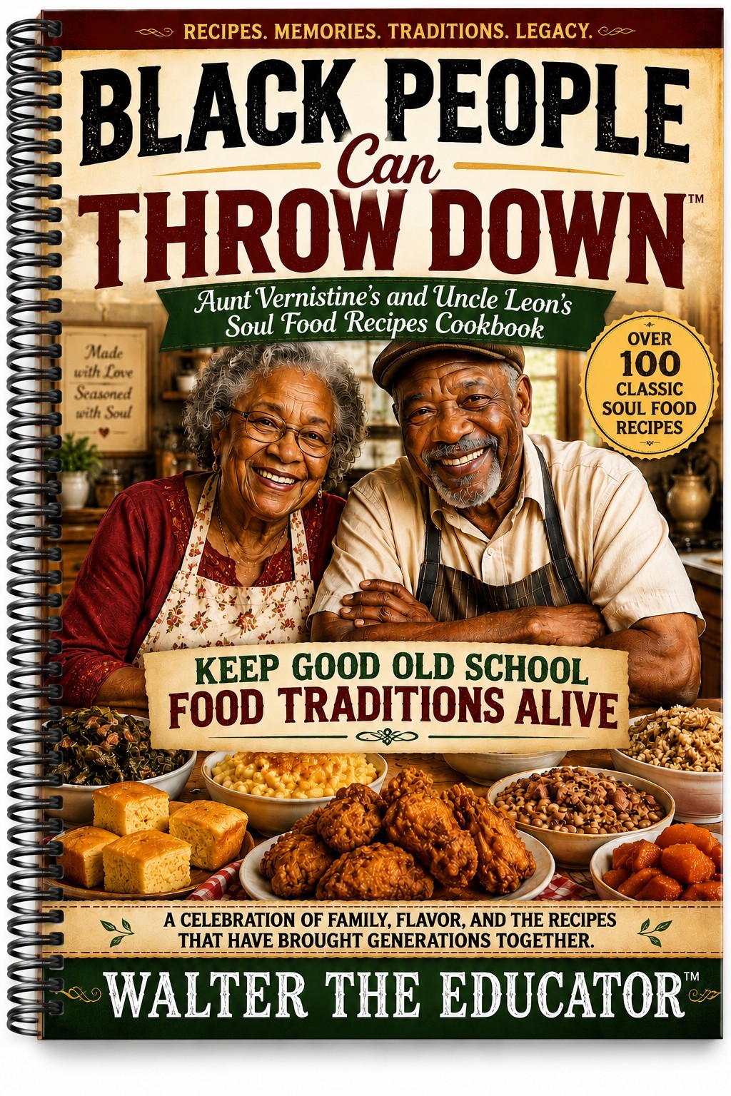 Soul Food Cookbook Black People Can Throw Down Soul Food Cookbook Walter the Edu