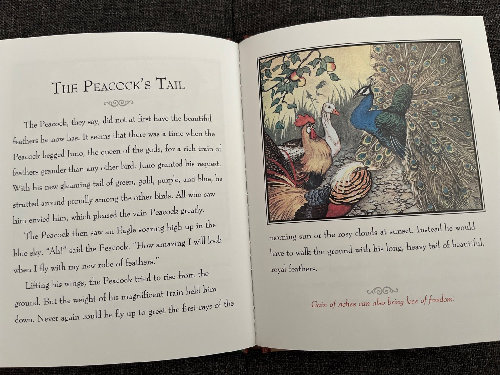 AESOP’S FABLES CHILDREN’S HARDCOVER BOOK NEW LITTLE BENDON BOOKS CLASSIC STORIES