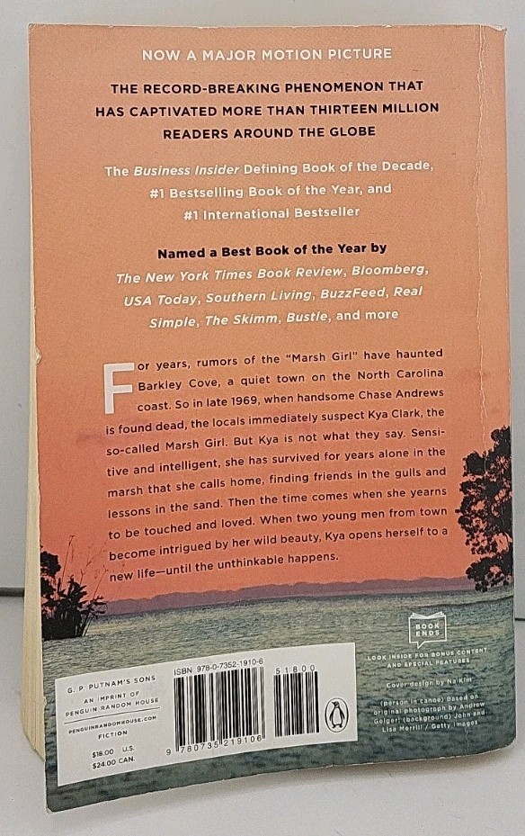 Where the Crawdads Sing: Reese’s Book Club by Delia Owens (2021, Trade…