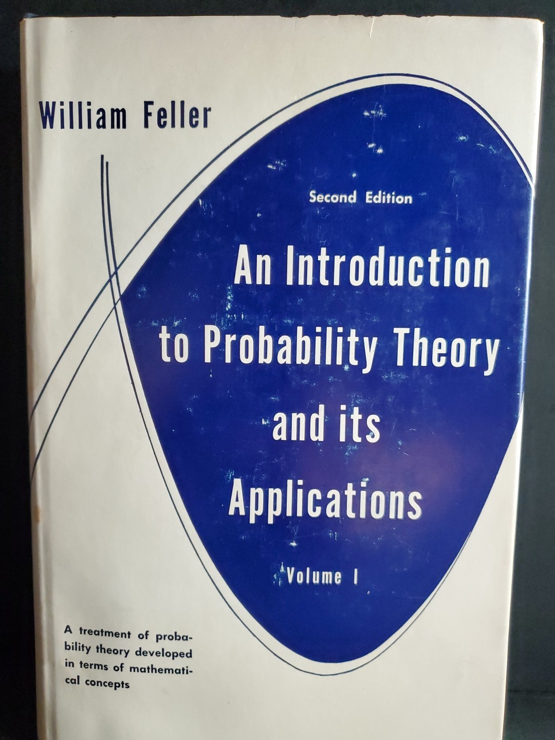 Feller Introduction to Probability Theory Vol 1 2nd Ed 1965 Wiley HC