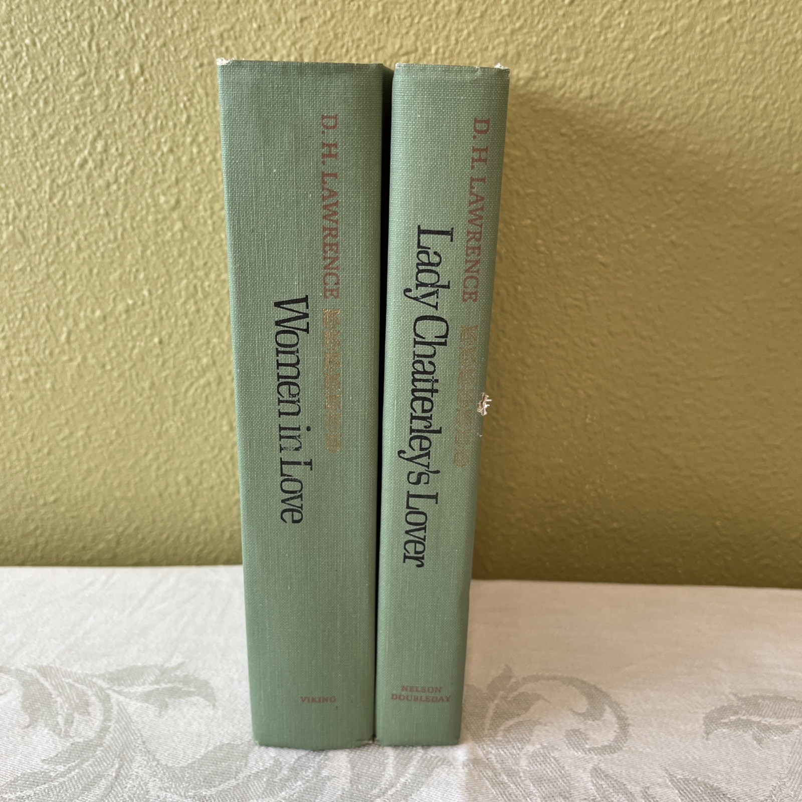 Lady Chatterley’s Lover And Women in Love by D.H. Lawrence – 1928 By Orioli