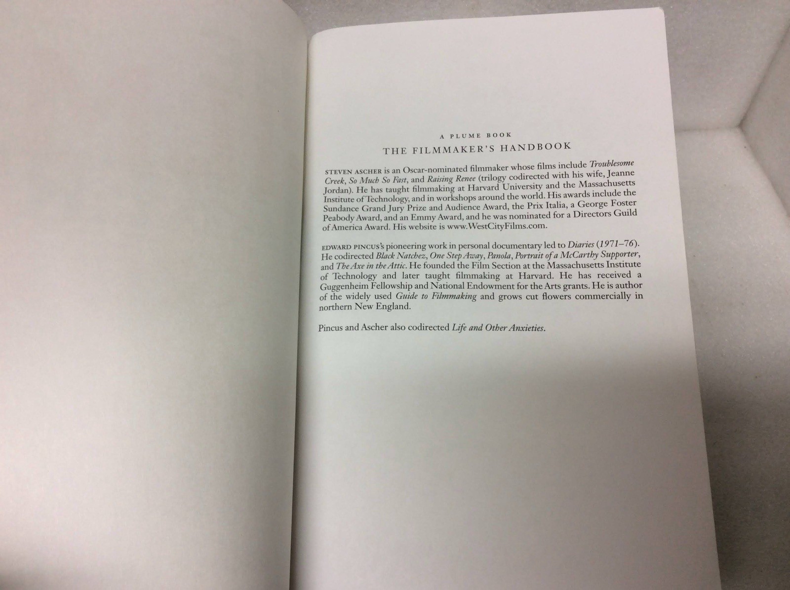 The Filmmaker’s Handbook, 2013 Edition – Paperback By Steven Ascher –