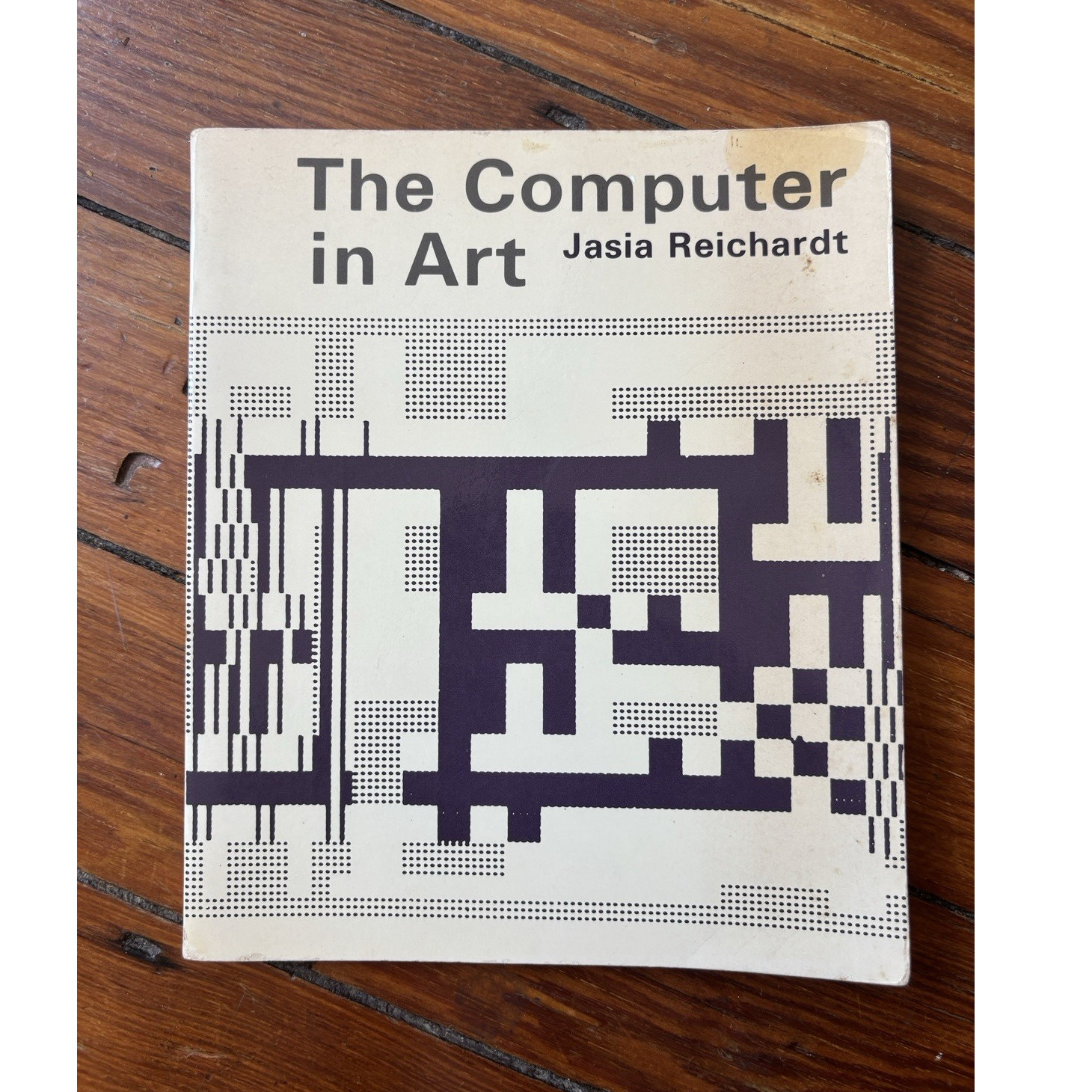 The Computer in Art by Jasia Reichardt Illustrated pb 1971 Studio Vista Rare