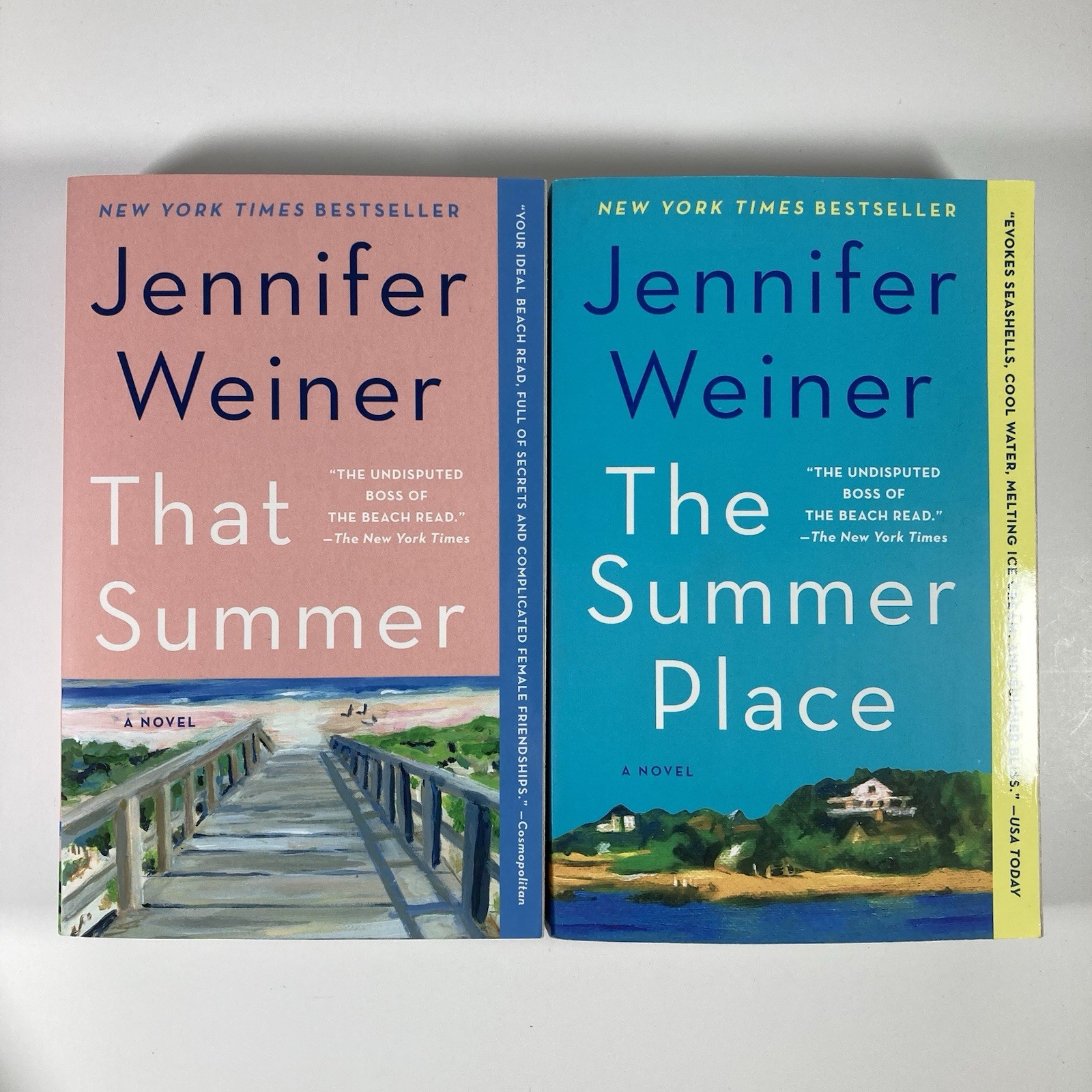Lot of 6 Summer Romance Novels – Emily Henry, Elin Hilderbrand, Jennifer Weiner