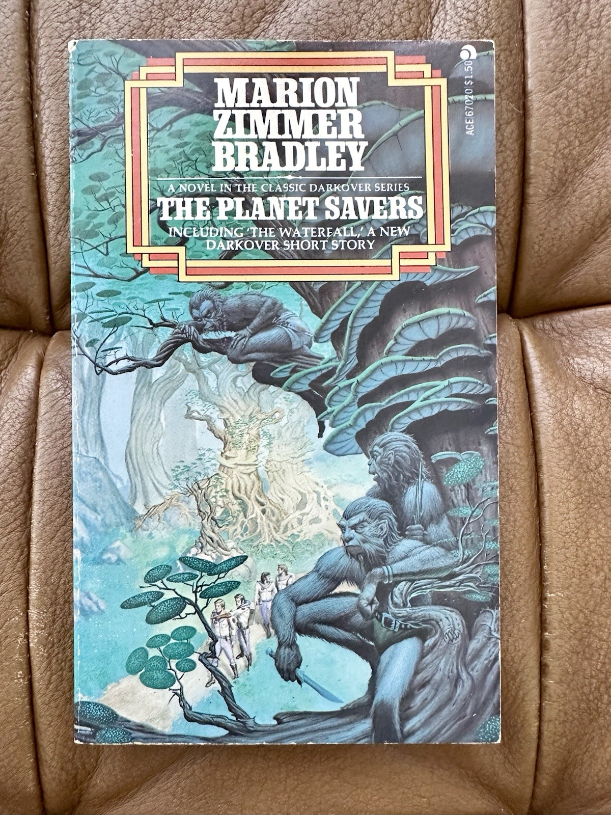 The Planet Savers Marion Zimmer Bradley signed Paperback 1976