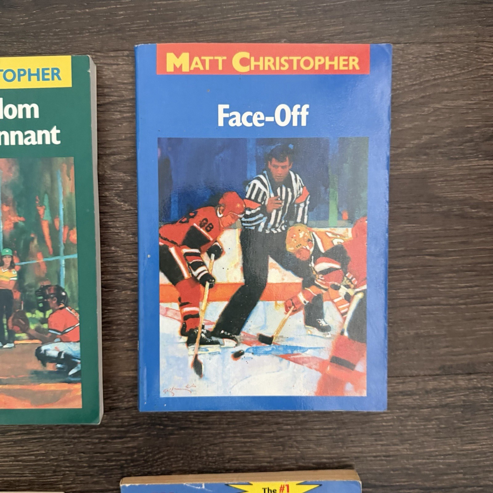 Matt Christopher Book Lot of 6 Baseball Hockey Football Kids Chapter Books