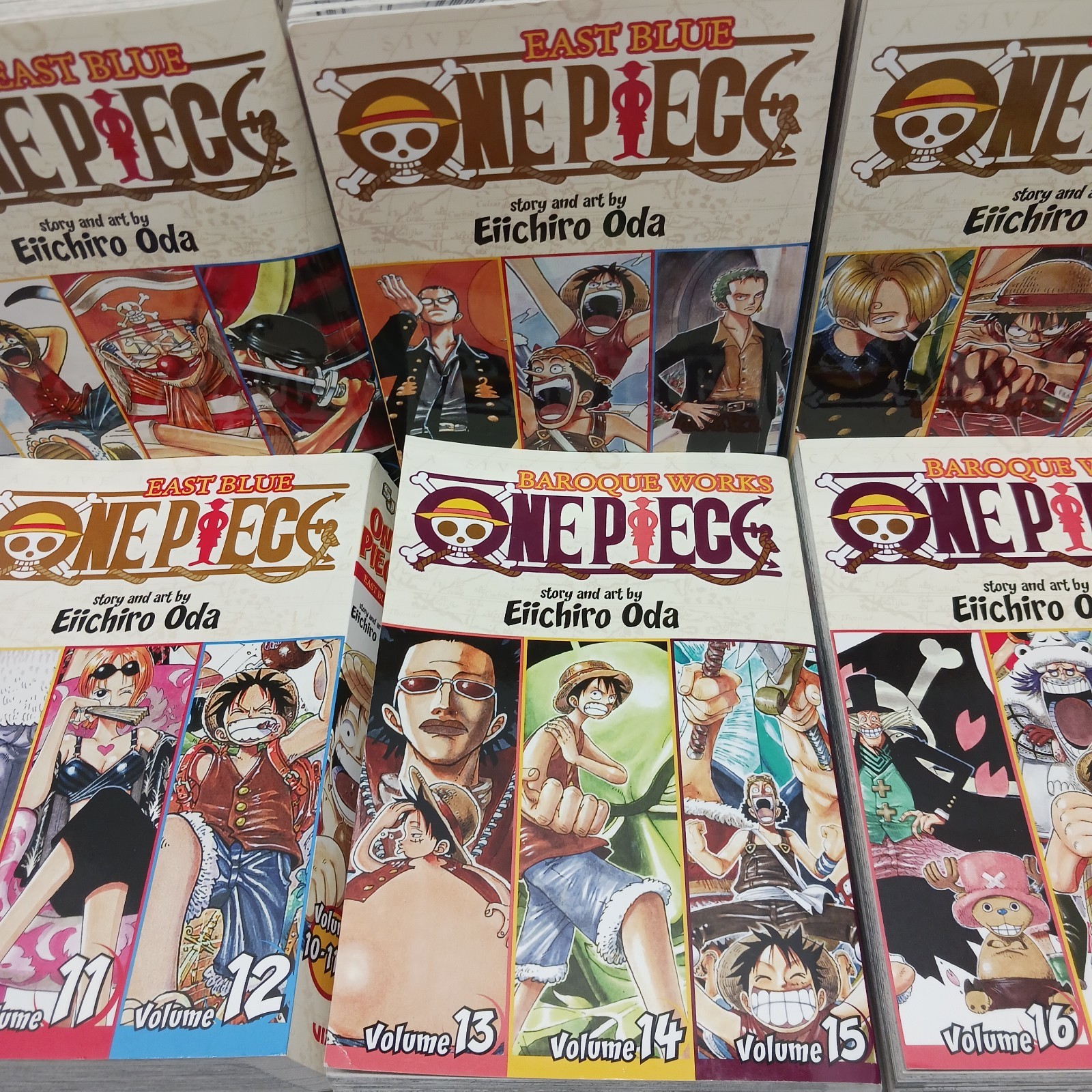 One Piece East Blue 6 Books 18 Volumes Eiichiro Oda