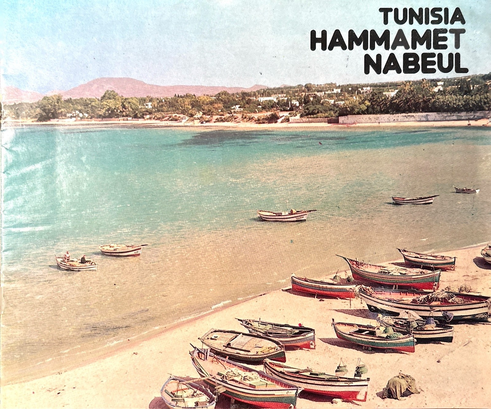 Tunisia Hammamet Nabeul 26 Pages Vintage Travel Brochure Guide 1987