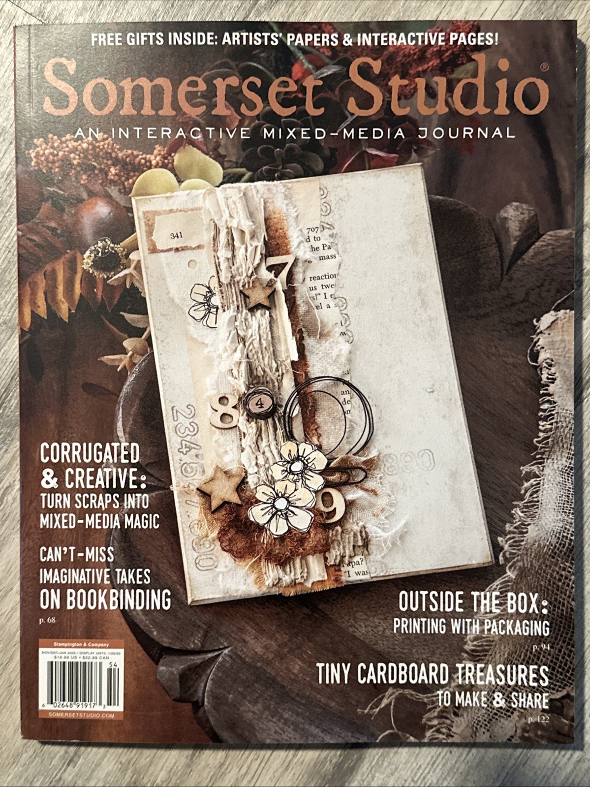 SOMERSET STUDIO AN INTERACTIVE MIXED MEDIA JOURNAL NOV DEC JAN 2025-2026 ISSUE