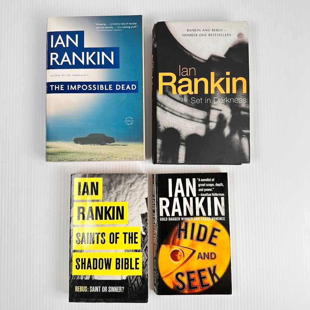 4x Ian Rankin Novels – Multiple Titles