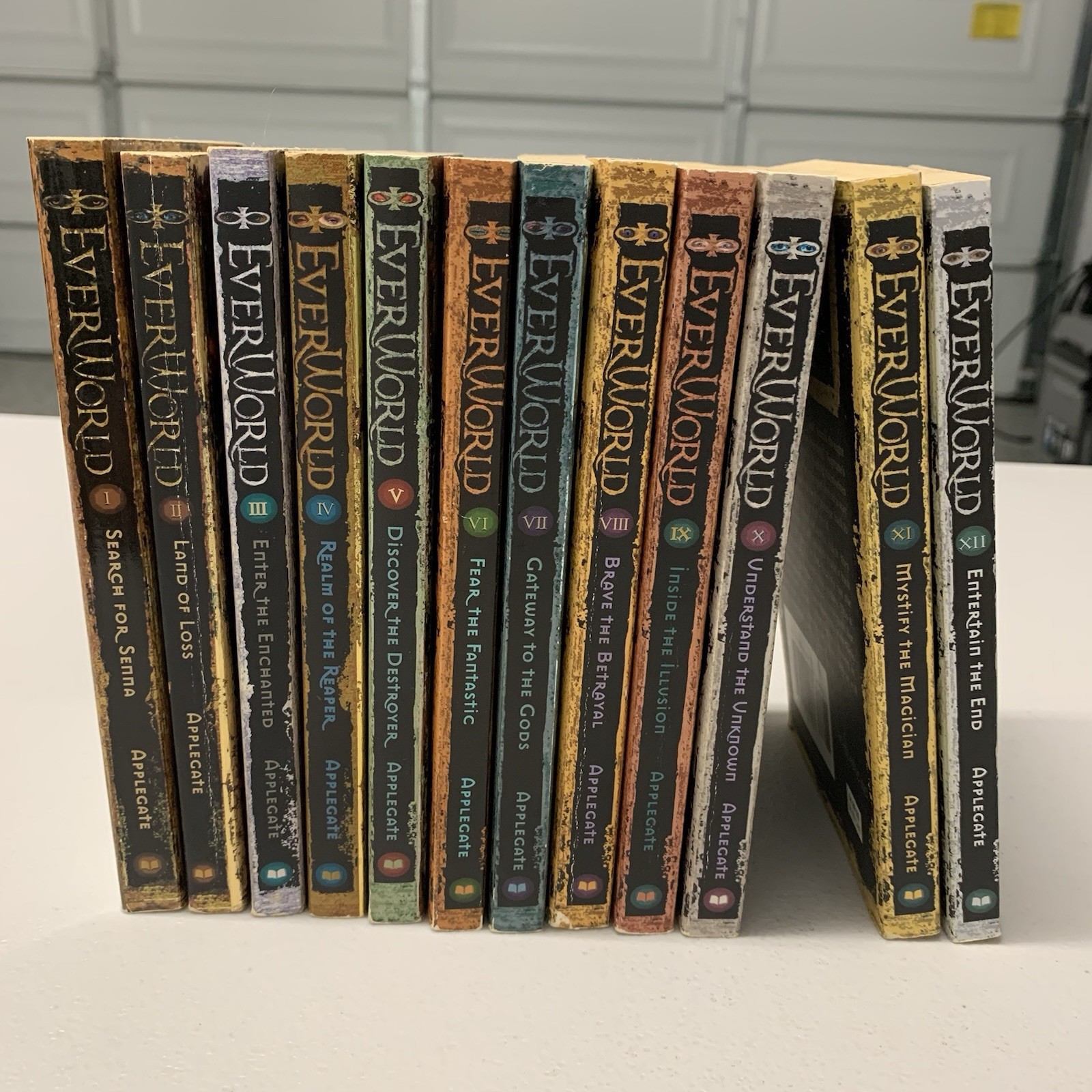 Everworld Complete 1-12 Set K.A. Applegate – Books 2-10 & 12 1st Ed 1st Print