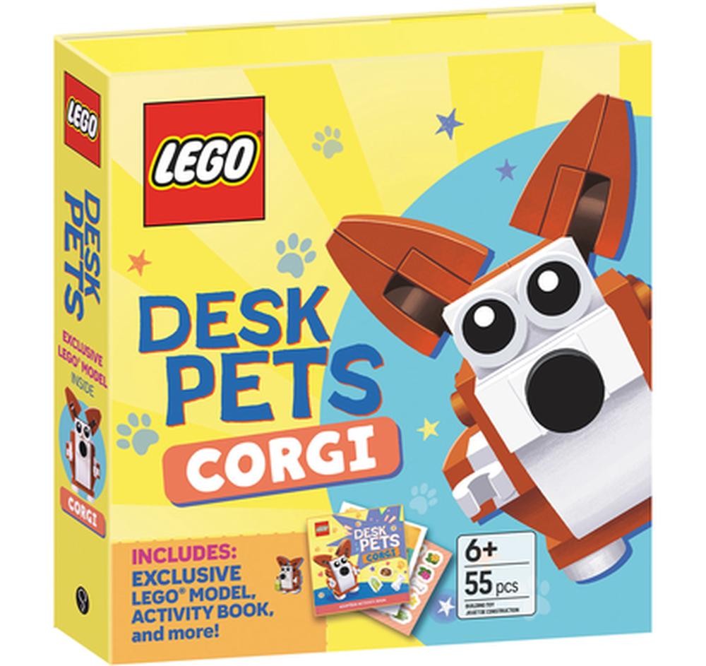 Lego(r) Books. Desk Pets: Corgi by Ameet Sp Z.O.O. Hardcover Book