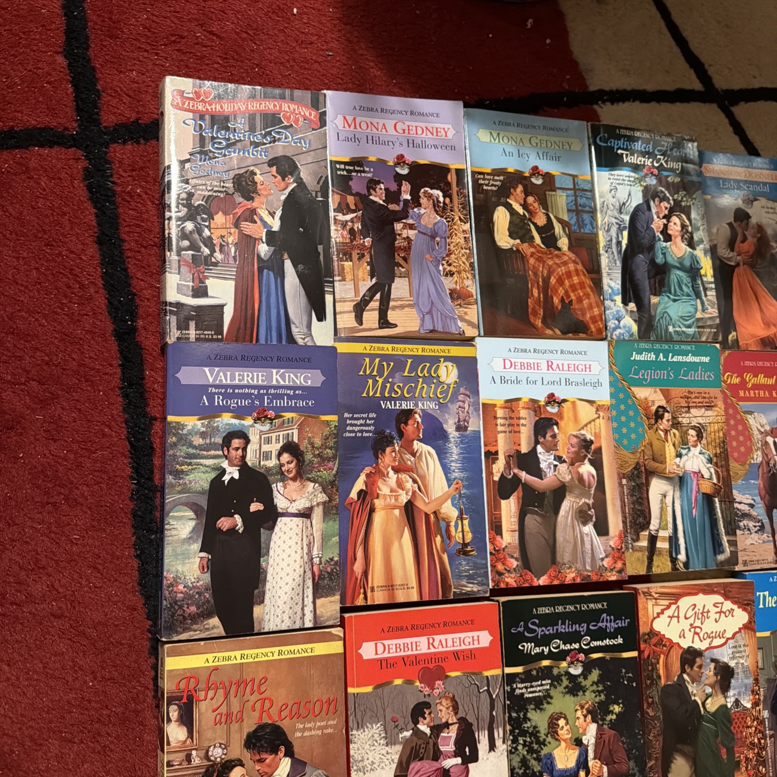 Lot Of 39 Zebra Regency Romance Books Paperbacks Vintage Novels 1990’s-2000’s VG