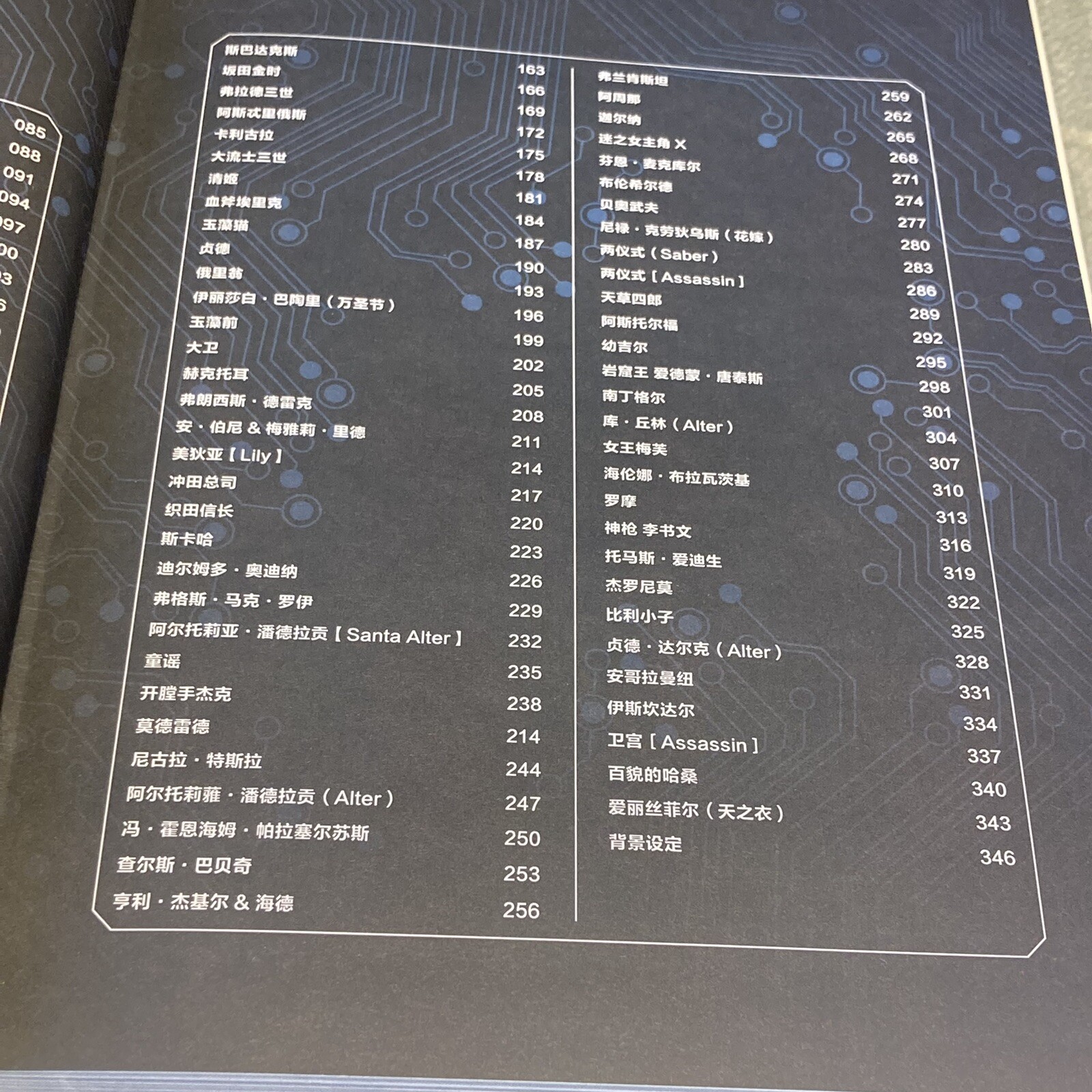 RARE Fate Grand Order Servant Encyclopedia Player Guide HC Anime Art Book w/ CD!